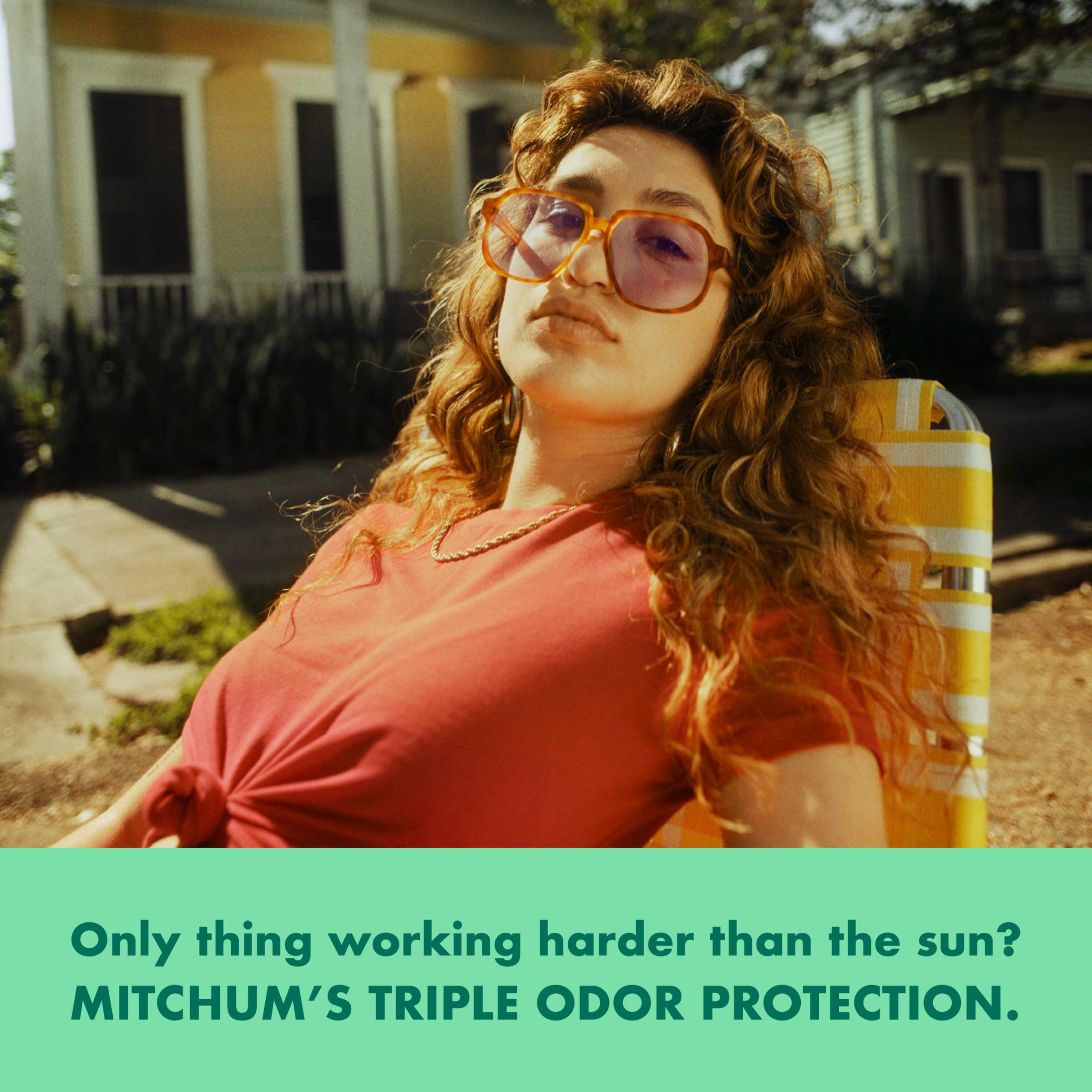 Mitchum 48-hour odor protection highlights long-lasting freshness after one application