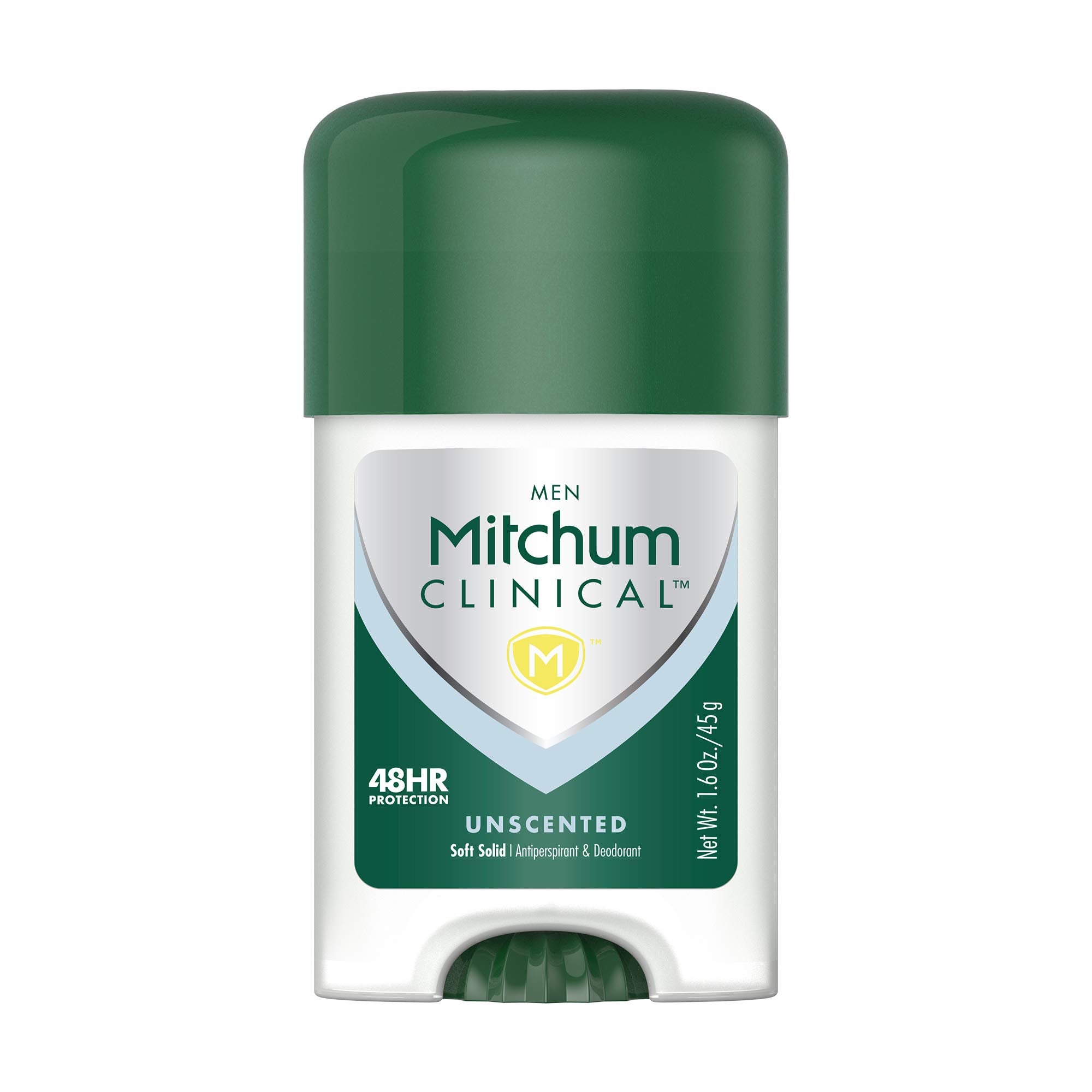 Mitchum soft solid provides 48-hour protection in a smooth application.