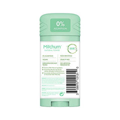 Mitchum Natural Power Deodorant packaging, eucalyptus, vegan and cruelty-free option for everyday use.