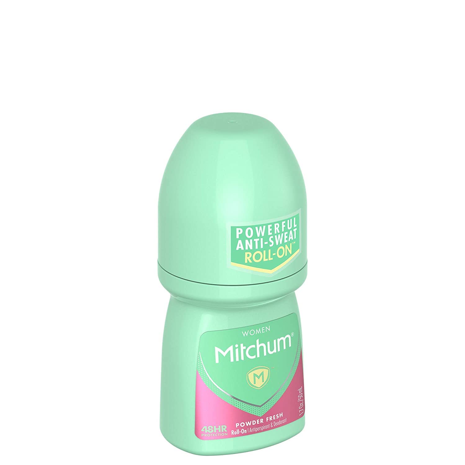 Mitchum Women Invisible Roll-On Powder Fresh roll-ball delivering smooth, even application