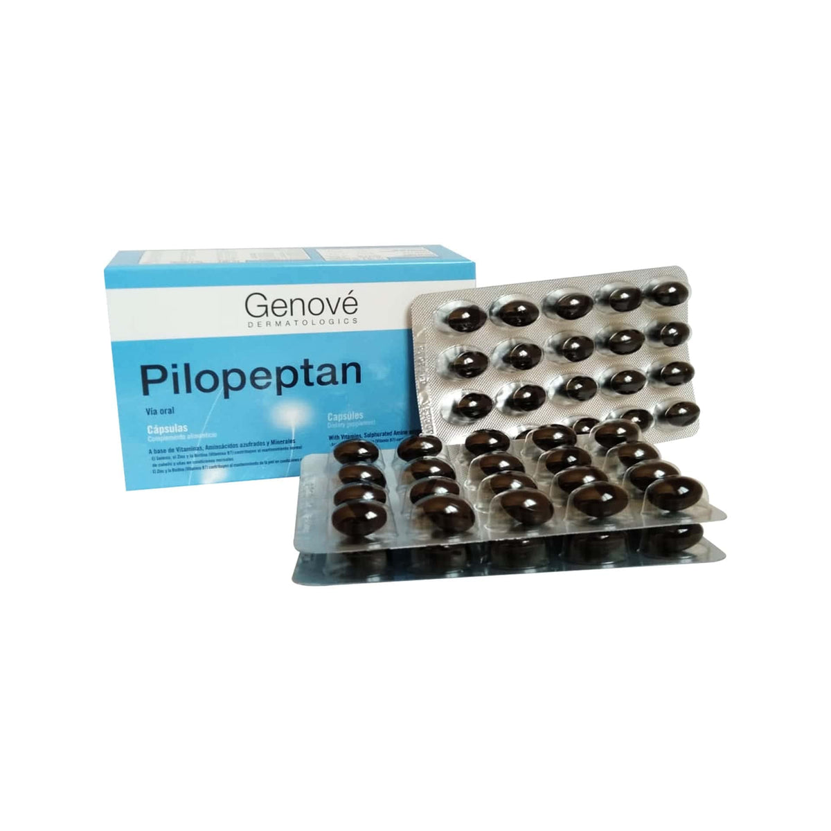 Miubaao Genove Pilopeptan bottle for daily hair health support.