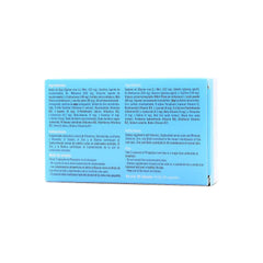 Miubaao Genove Pilopeptan label close-up showing ingredients.