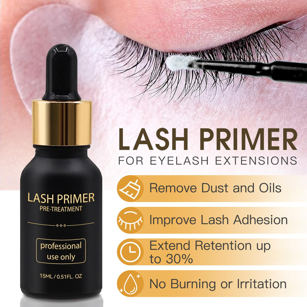 Miuffue pre-treatment primer 15ml enhances bonding by oil removal.