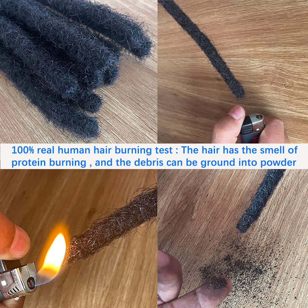 MIUULAAR dreadlock extensions color-ready for dyeing or bleaching customization