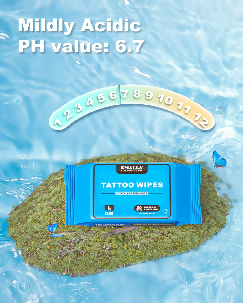 Miuxia Green Soap Tattoo Wipes multipack highlights continuous supply for busy studios.