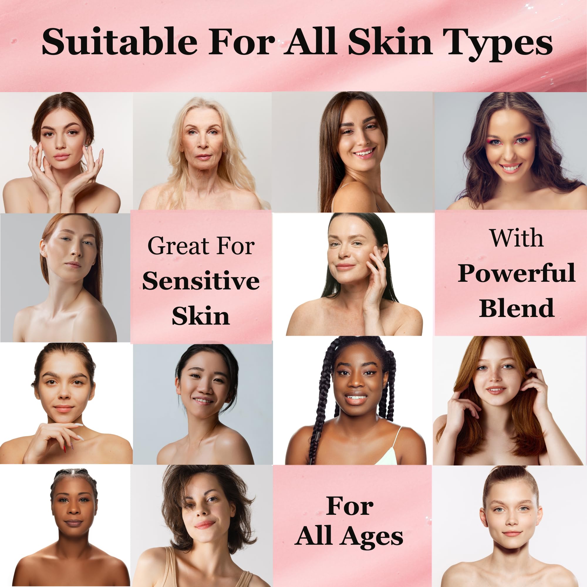 Mivida glow after cleansing, hydrated and refreshed skin.