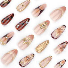 Mivota medium-long nails styled for versatile, daily wear.