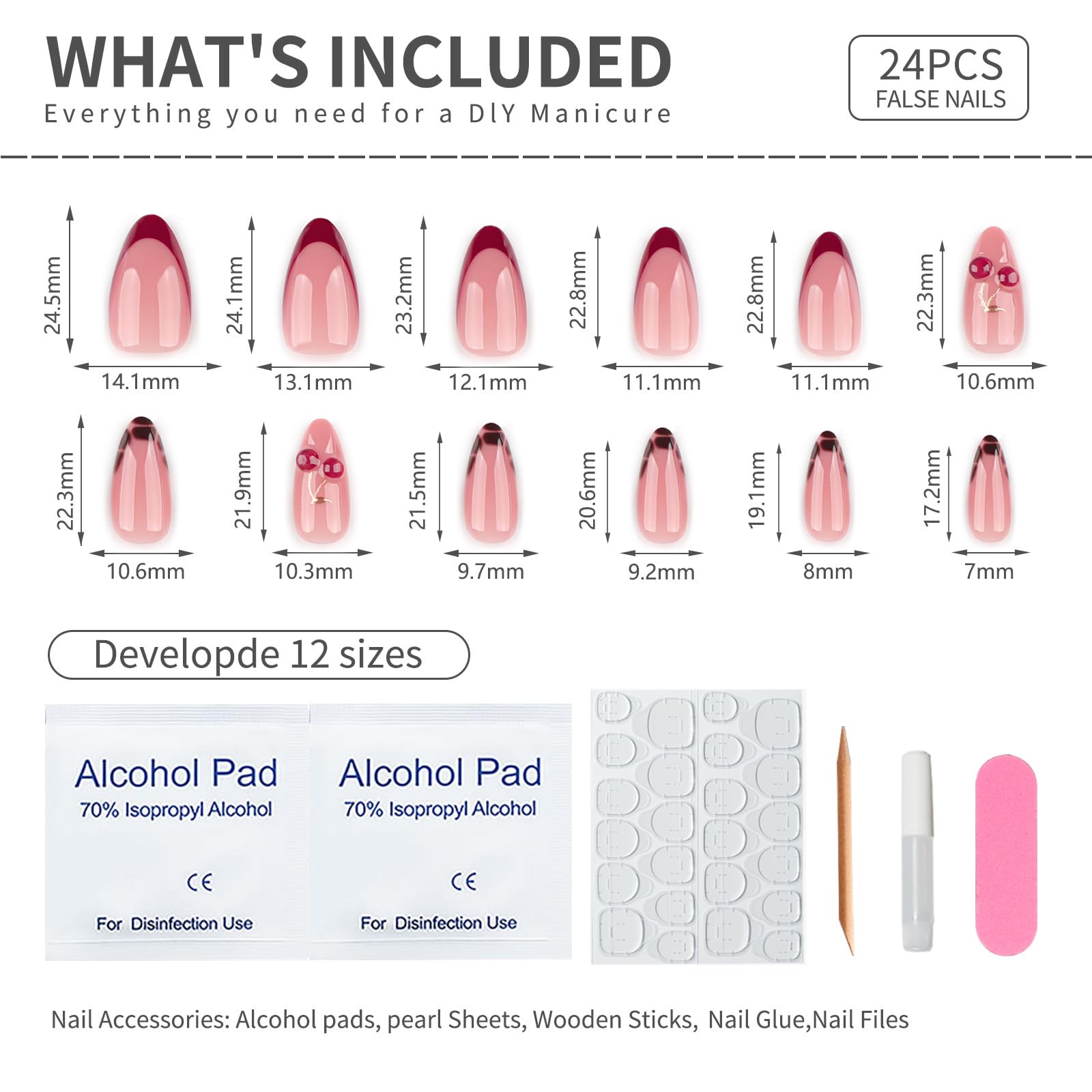Mivota durable acrylic nails built for longer lasting wear