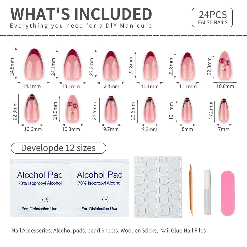 Mivota durable acrylic nails built for longer lasting wear