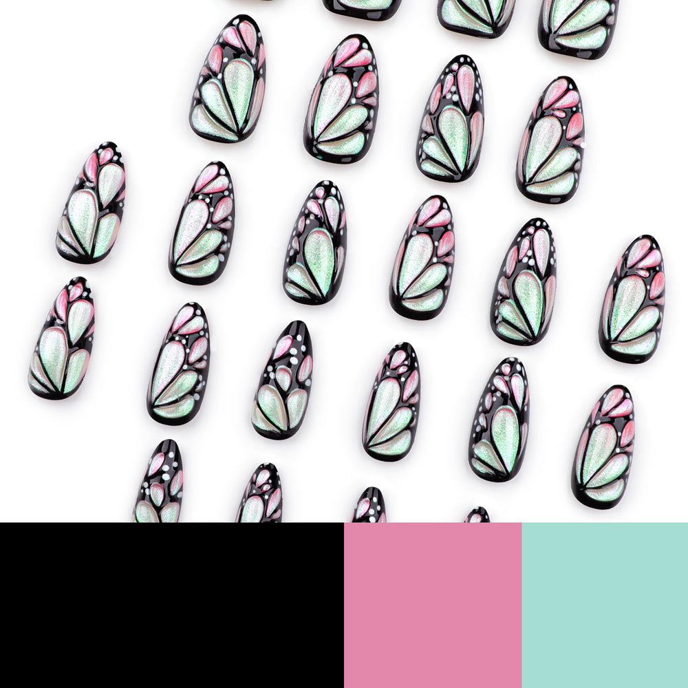 Mivota reusable press-on nails provide easy wear and removal.