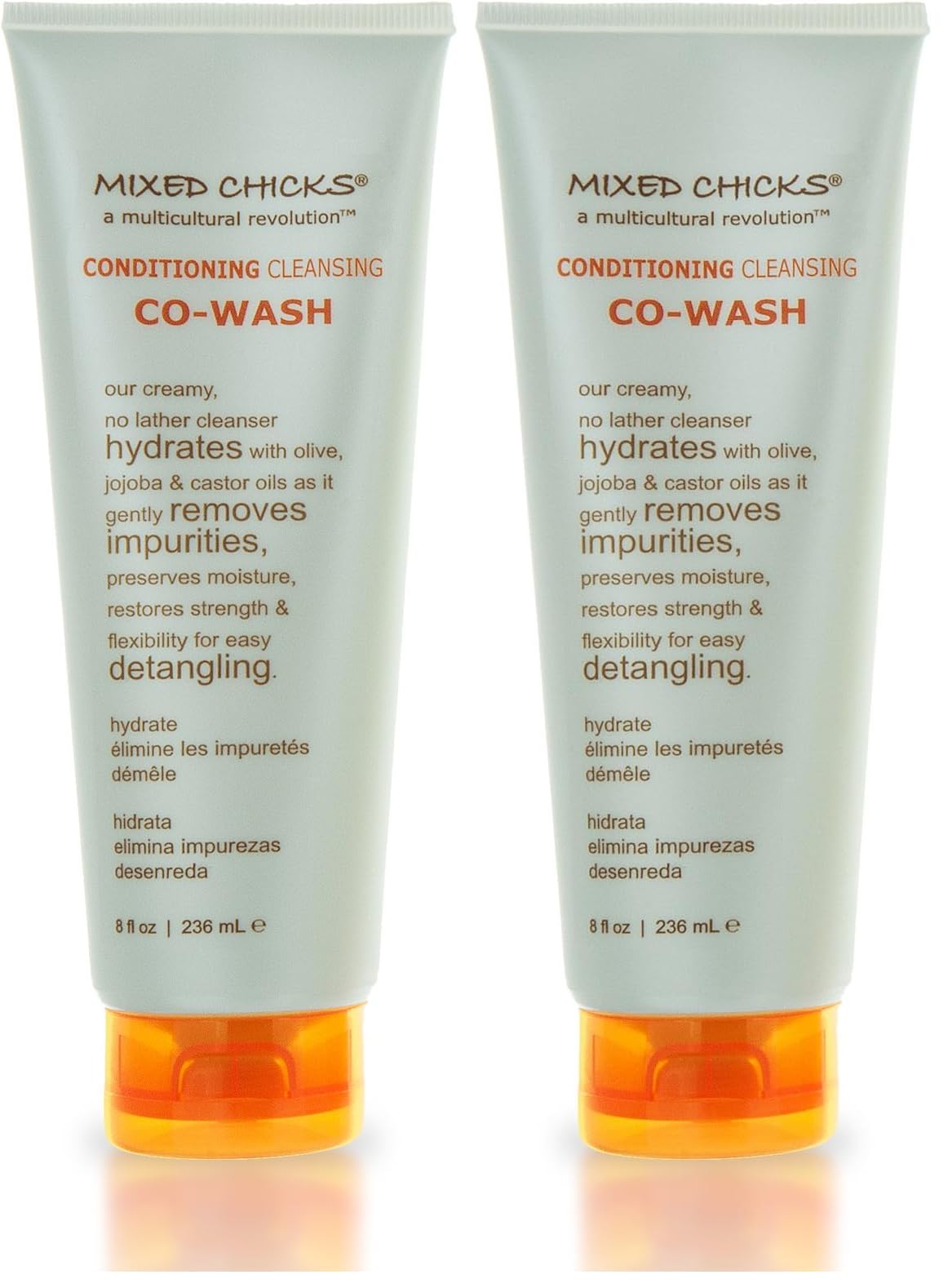 Mixed Chicks Conditioning Co-Wash bottle highlighting cleansing and detangling for curls
