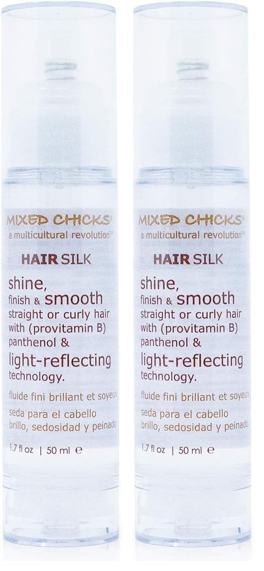 Mixed Chicks Gloss and Shining Hair Silk bottle pour for radiant shine and smoothness