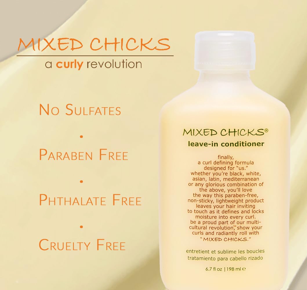 Mixed Chicks ingredients silk amino acids and nourishing oils for stronger, healthier strands.
