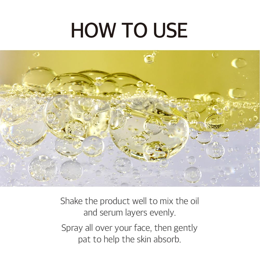 Mixsoon Bean Balancing Ampoule Mist delivers a dewy finish