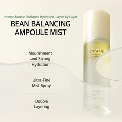 Mixsoon Bean Balancing Ampoule Mist fine mist disperses evenly for quick absorption