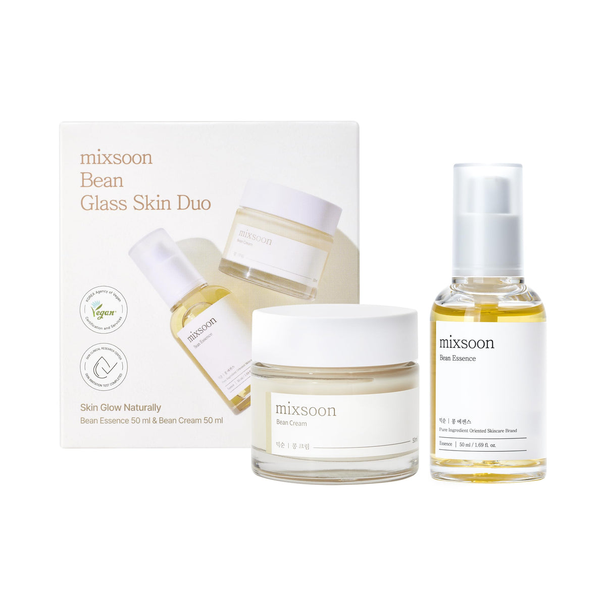 mixsoon Bean Essence bottle ready for hydrating glass skin routine.