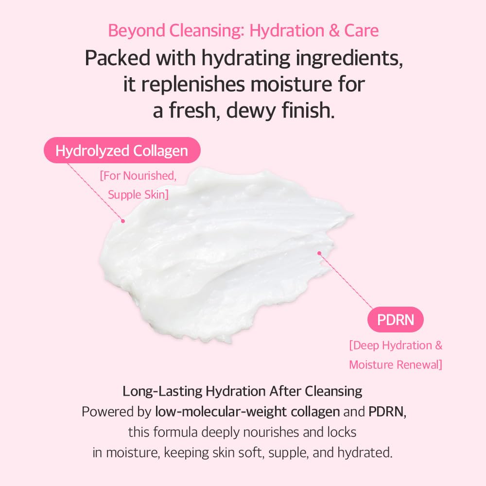 Mixsoon Collagen Cleansing Balm label highlights premium skincare benefits