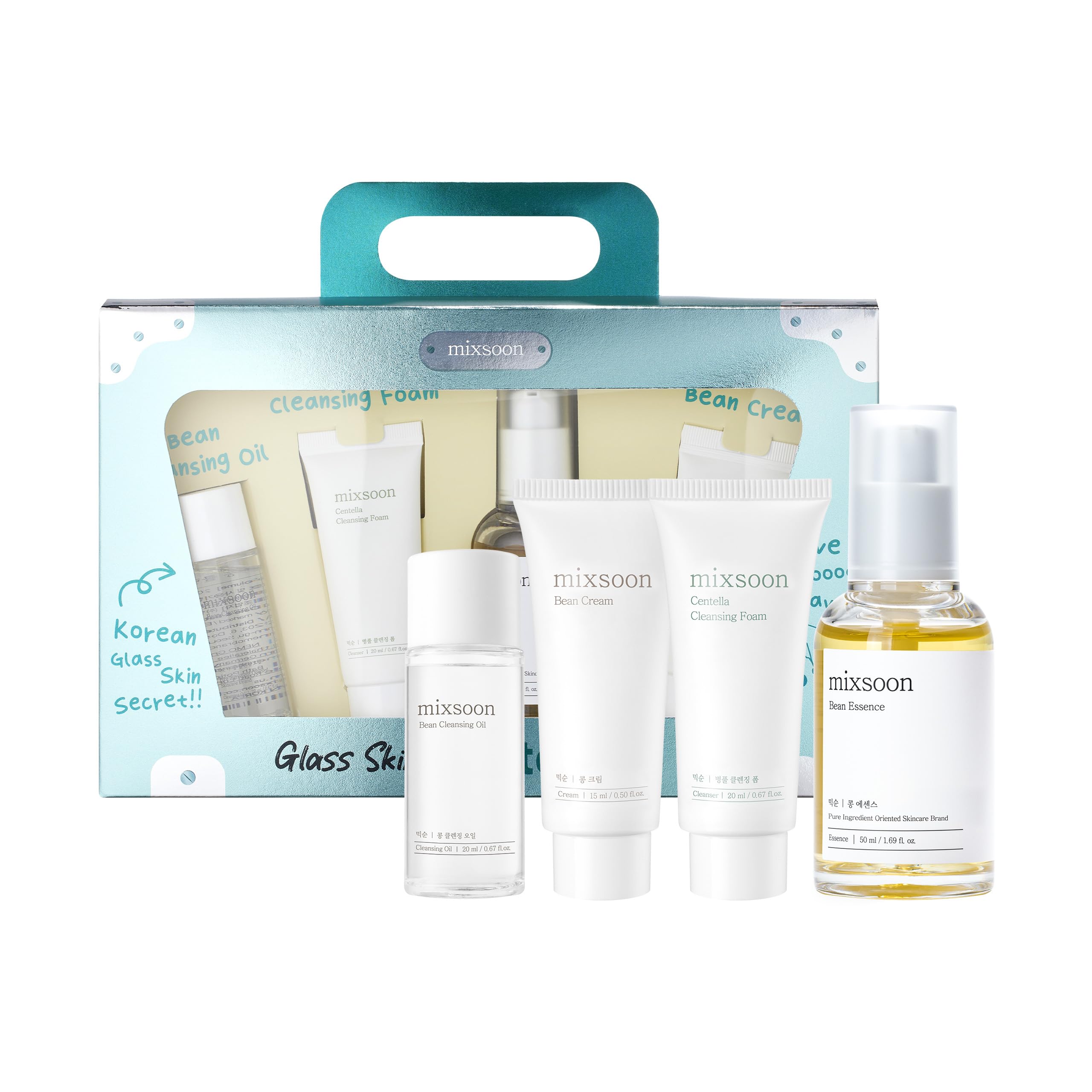 Mixsoon Bean Cleansing Oil 20ml bottle for gentle makeup removal