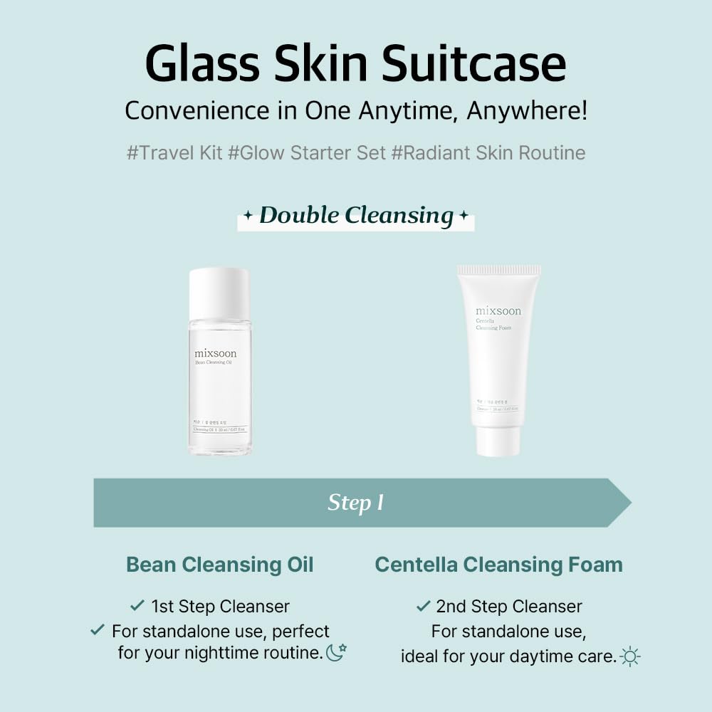Mixsoon Bean Essence 50ml hydrating formula for skin prep