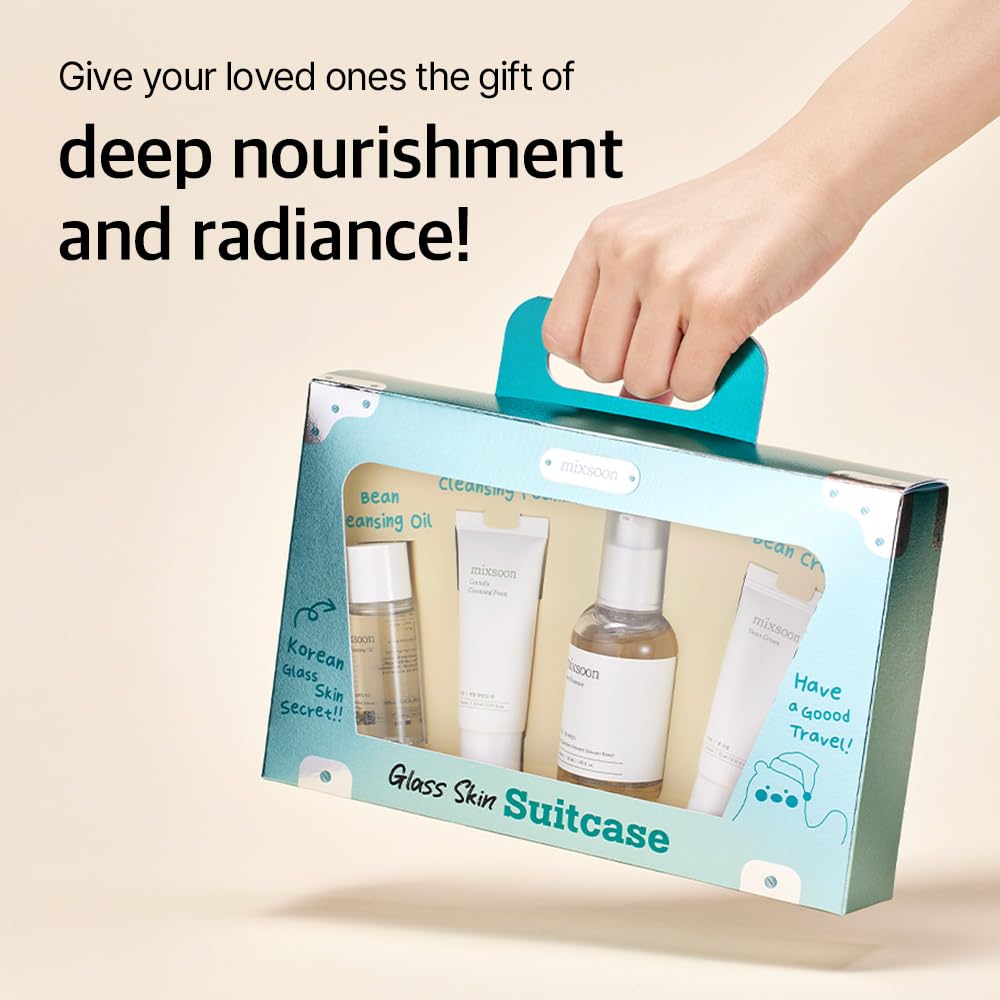 Mixsoon Glass Skin Set packaging box ideal for gifting