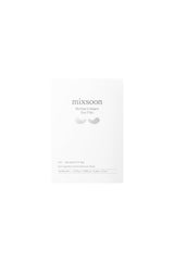 Mixsoon Melting Collagen Eye Film application demonstrates soothing under-eye patches.