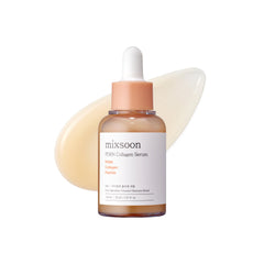 Mixsoon PDRN Collagen Serum bottle close-up with hydration-friendly formula