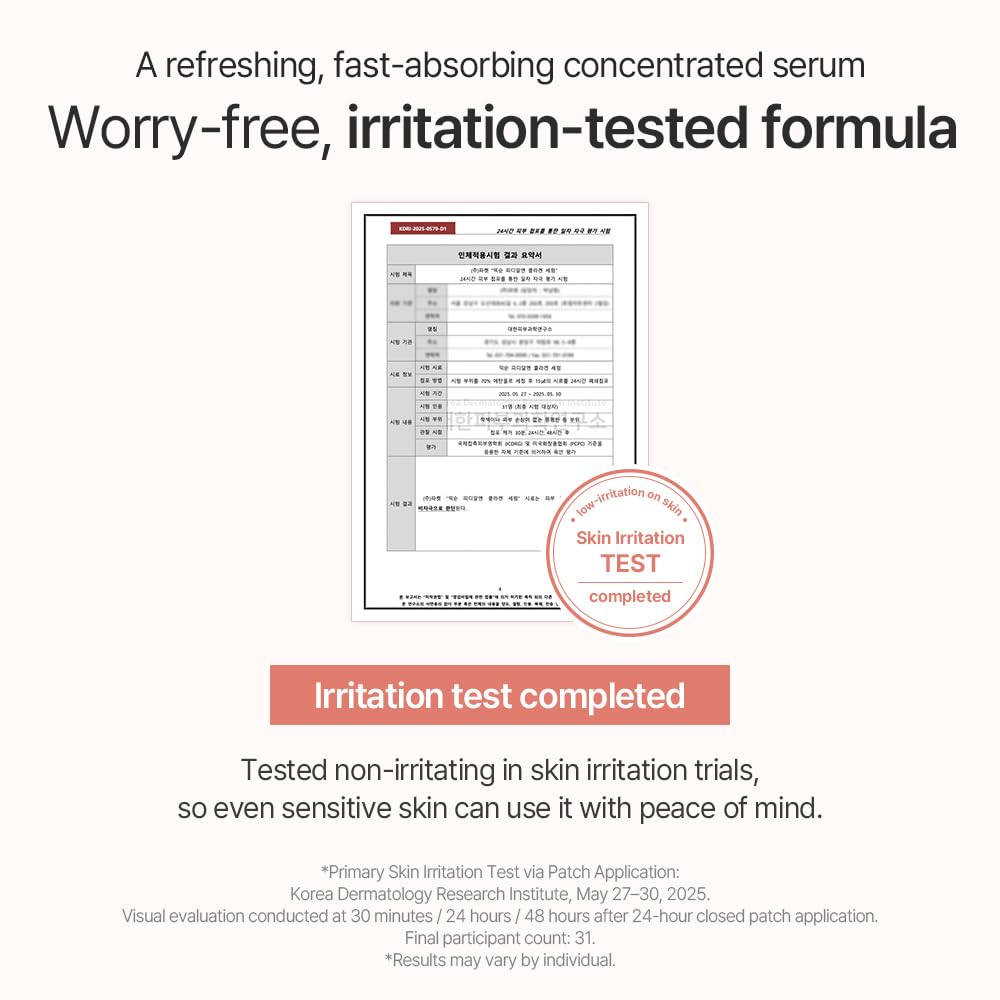 Mixsoon PDRN Collagen Serum minimal packaging communicates clean ingredients