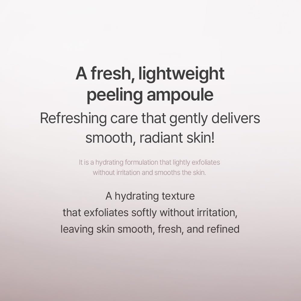 Mixsoon Peeling Ampoule dispenser pump ready for precise application