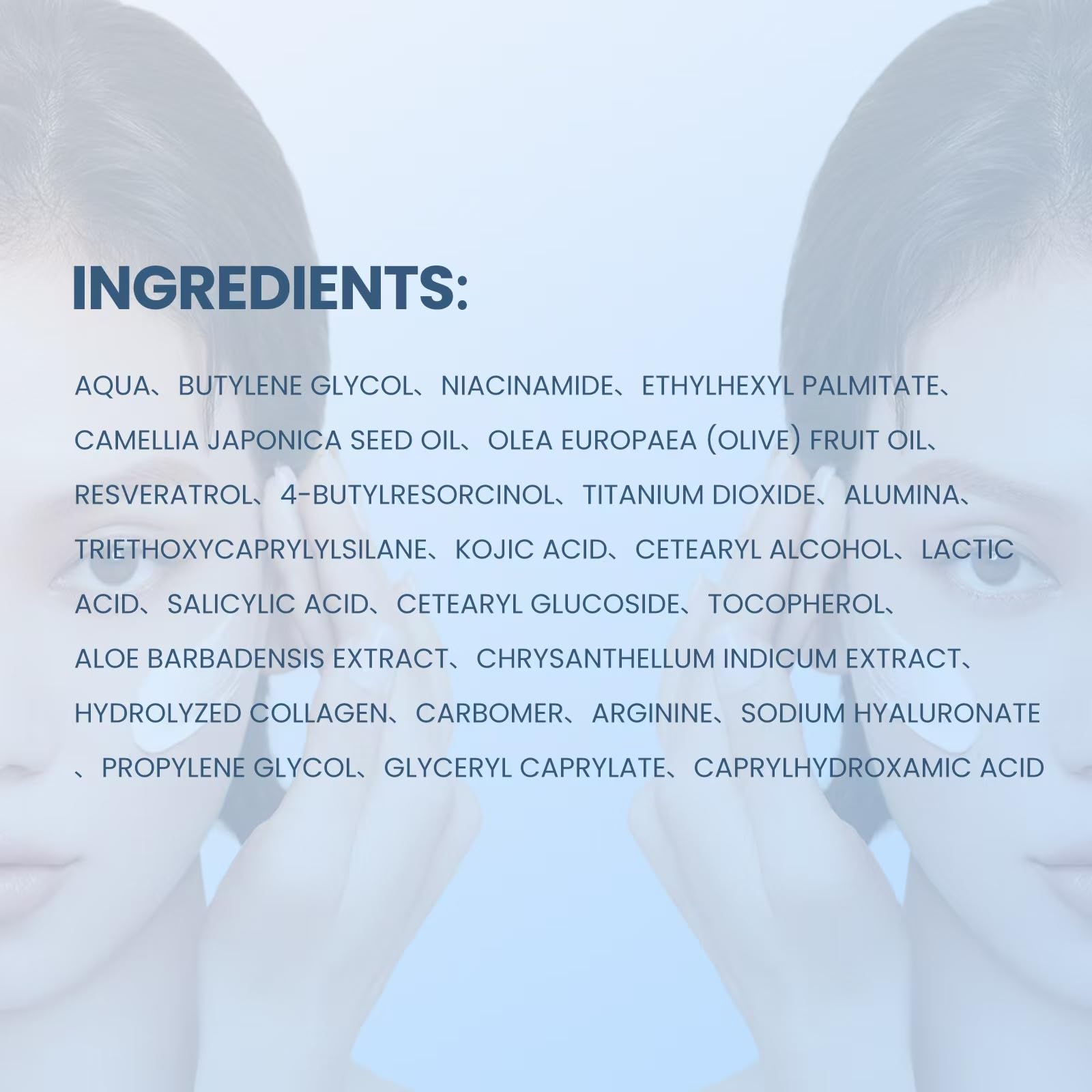 MIYINADO Deep moisture from shea butter and hyaluronic acid.