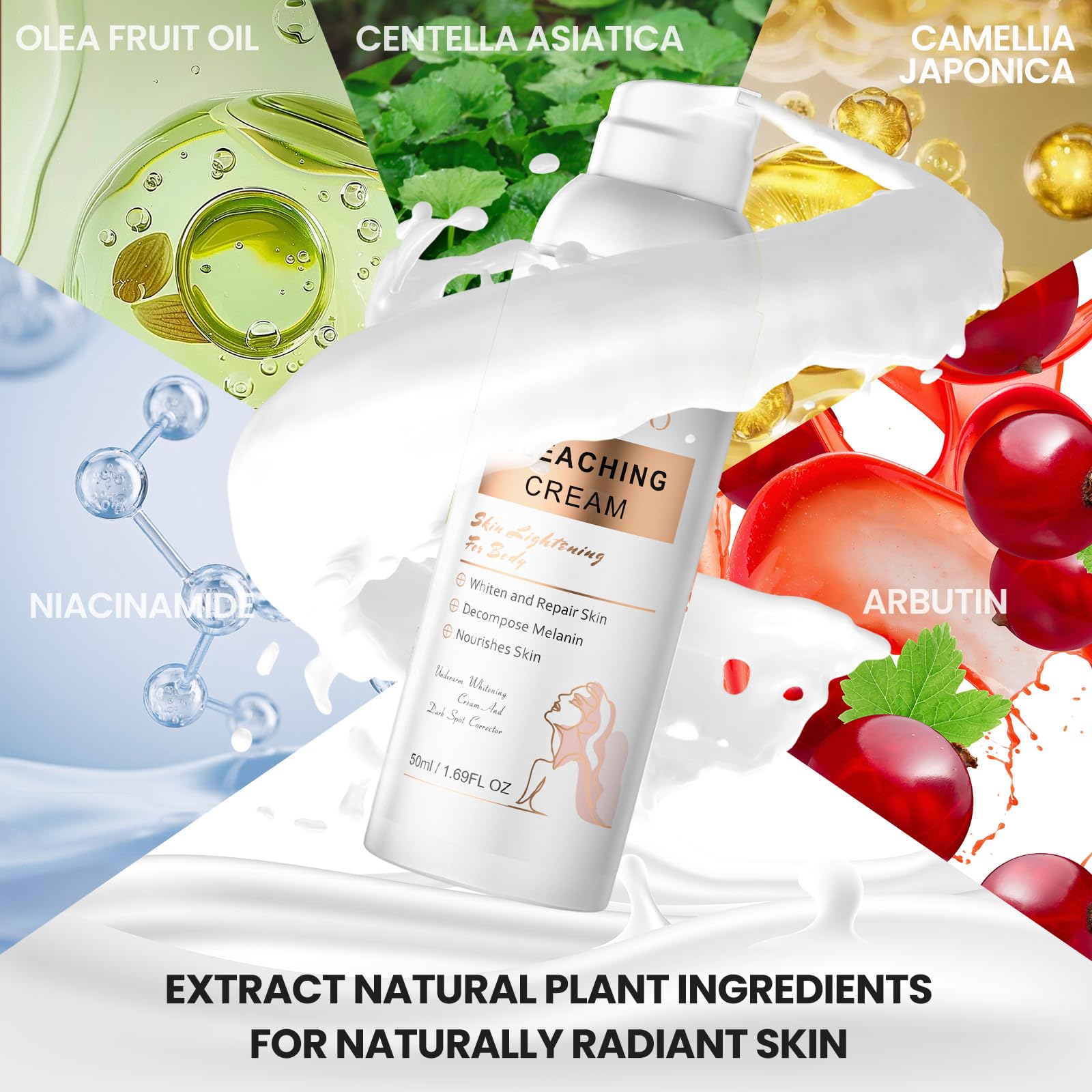 MIYININADO Vitamin C enriched formula nourishes and brightens skin.