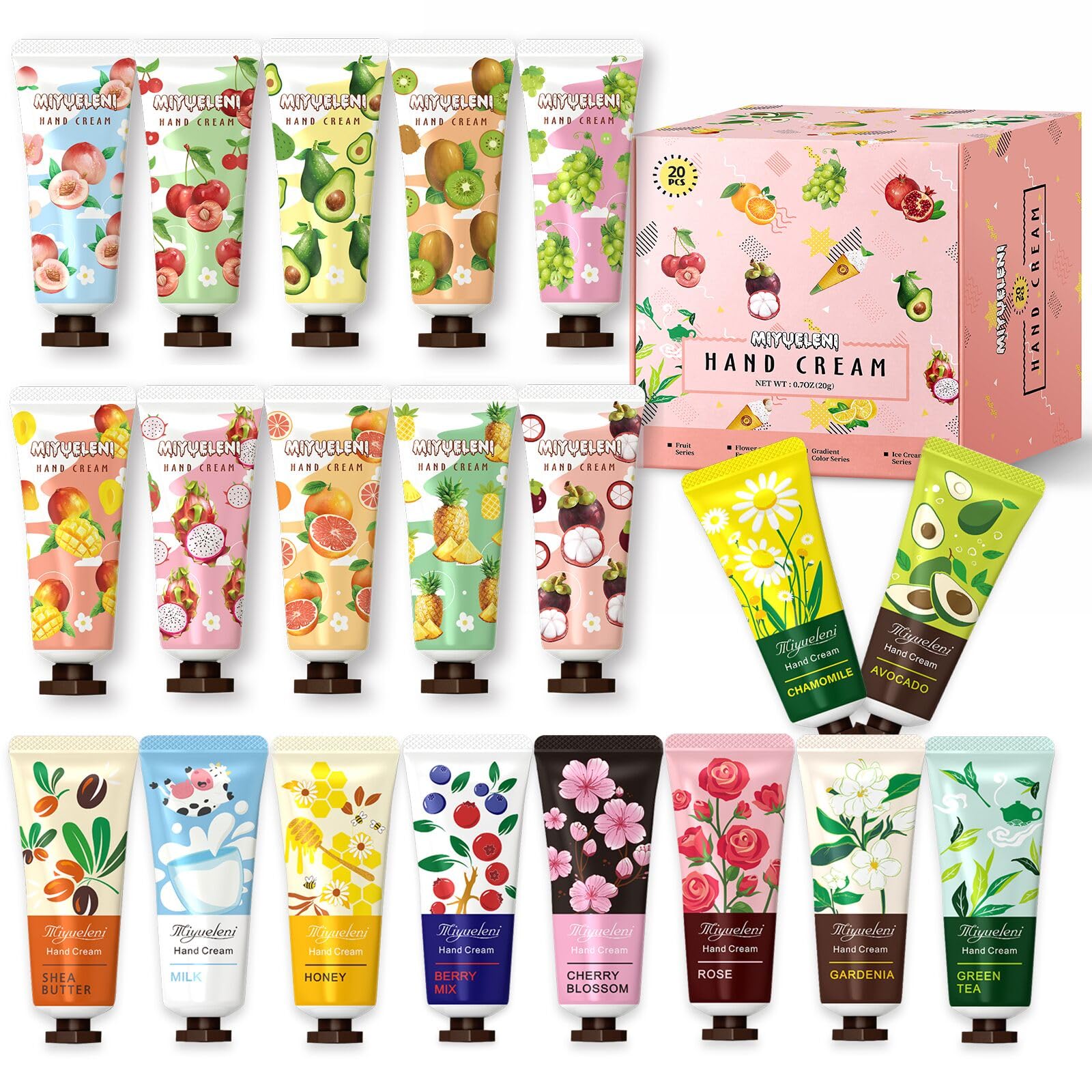 MIYUELENI 20-pack gift set packaging, ideal for gifting occasions