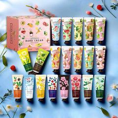 MIYUELENI cherry blossom hand cream tube with floral scent and hydrating feel
