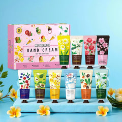 MIYUELENI hand cream tube with scent labels, easy to choose a favorite.