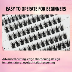 Miz Barn handmade natural look lashes for a subtle effect