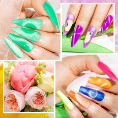 MIZHSE 3D magnet stick highlights cat-eye effects for unique nail art.