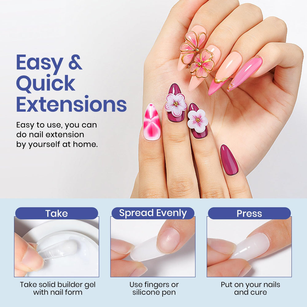 MIZHSE double-head pen enables precise detailing and decorative 3D nails.