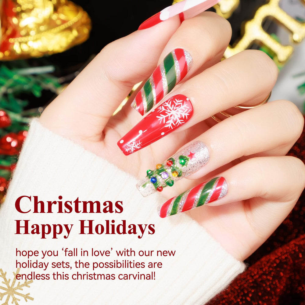 MIZHSE gold glitter gel polish delivers shimmering accents