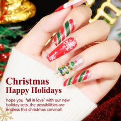 MIZHSE gold glitter gel polish delivers shimmering accents
