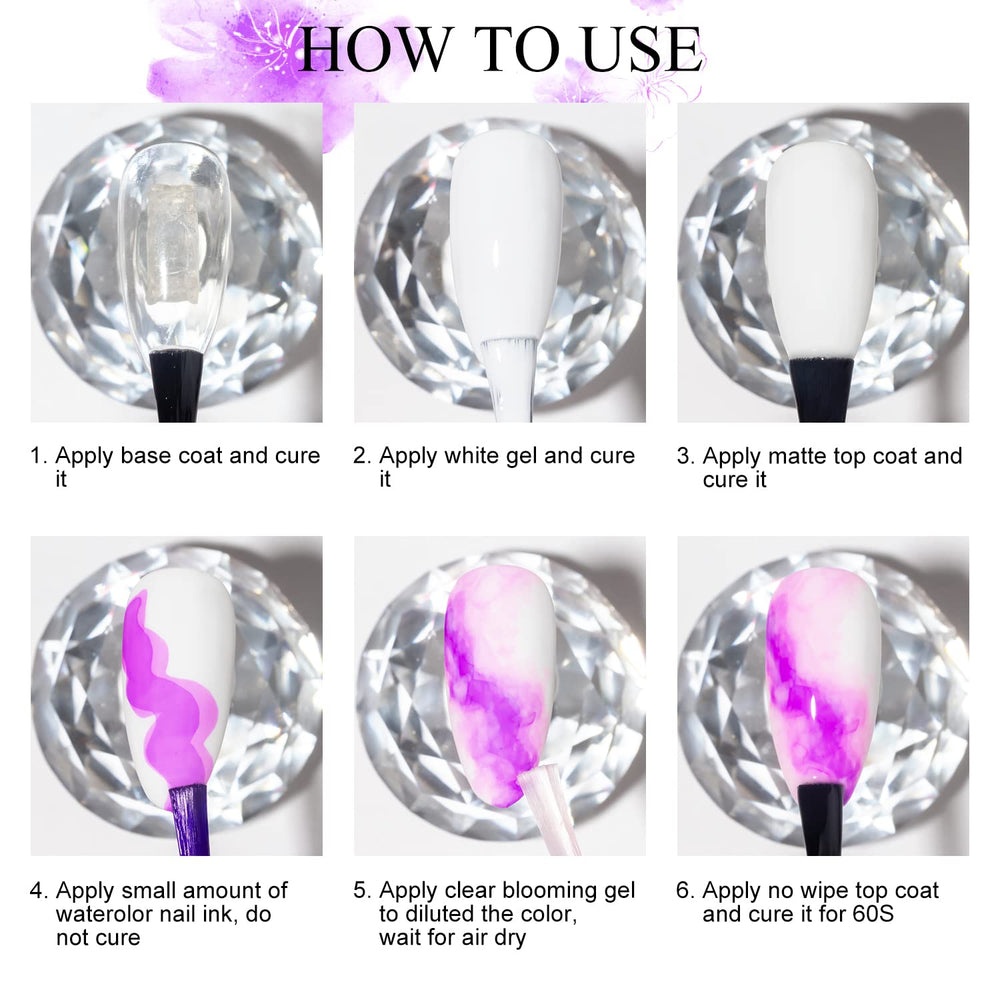 MIZHSE gift box featuring 12-color marble polish for gifting