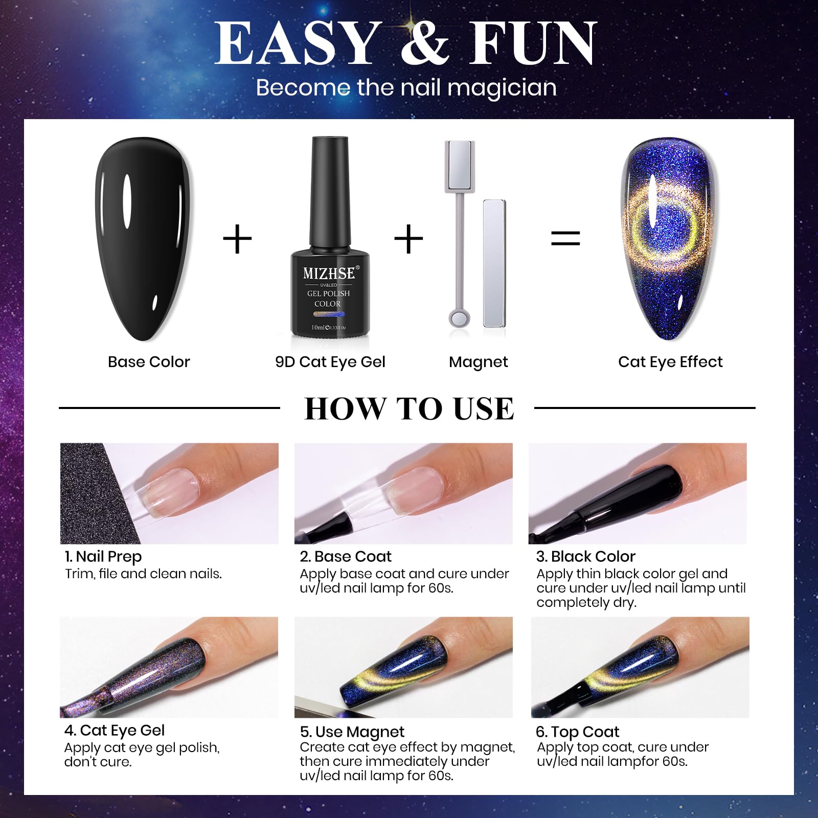 MIZHSE gift-ready beauty set is perfect for beauty lovers.