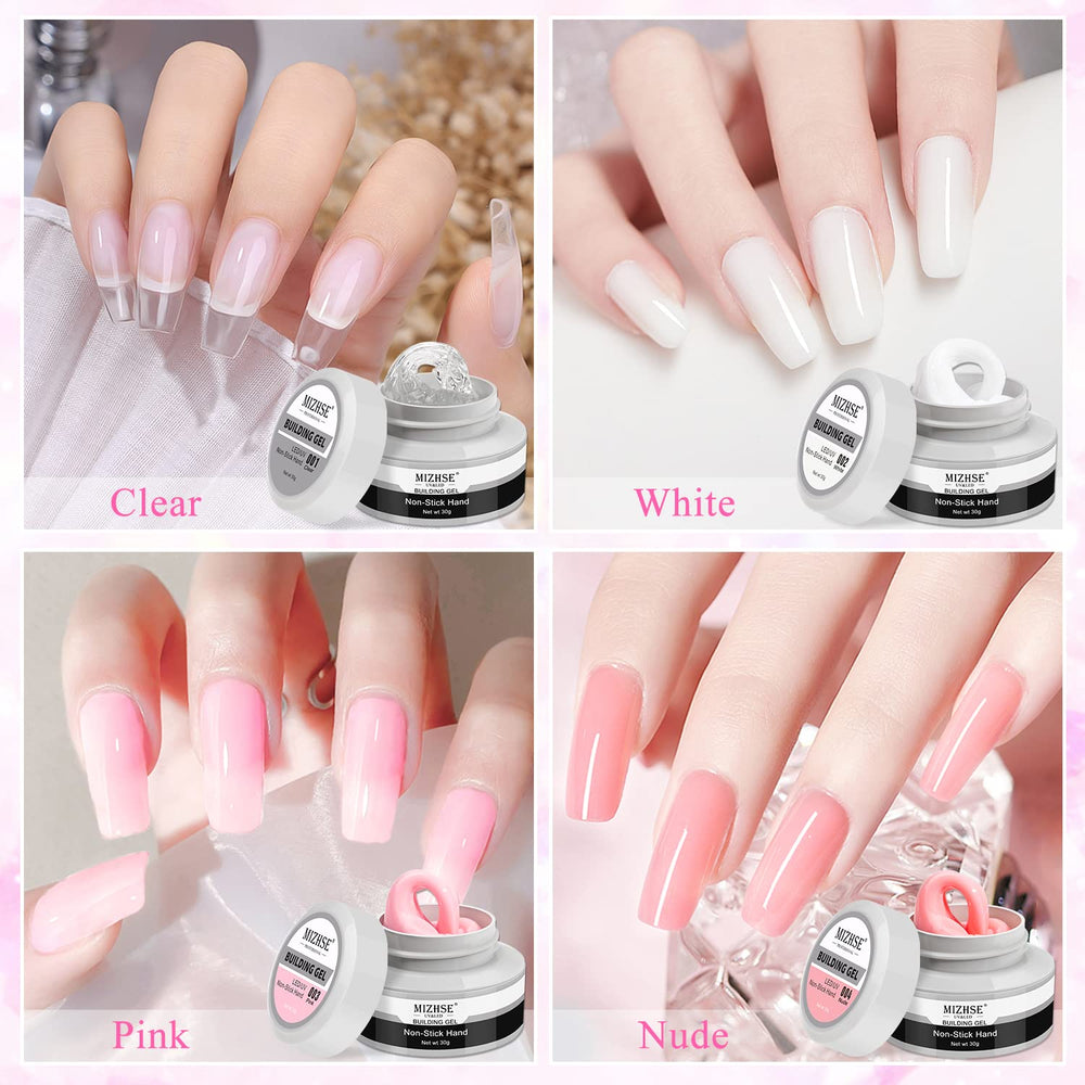 MIZHSE all-in-one kit accessories support professional DIY manicures.