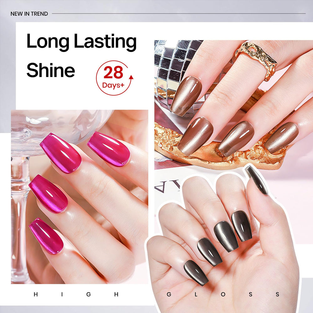 MIZHSE long-wear formula delivers durable polish for daily wear