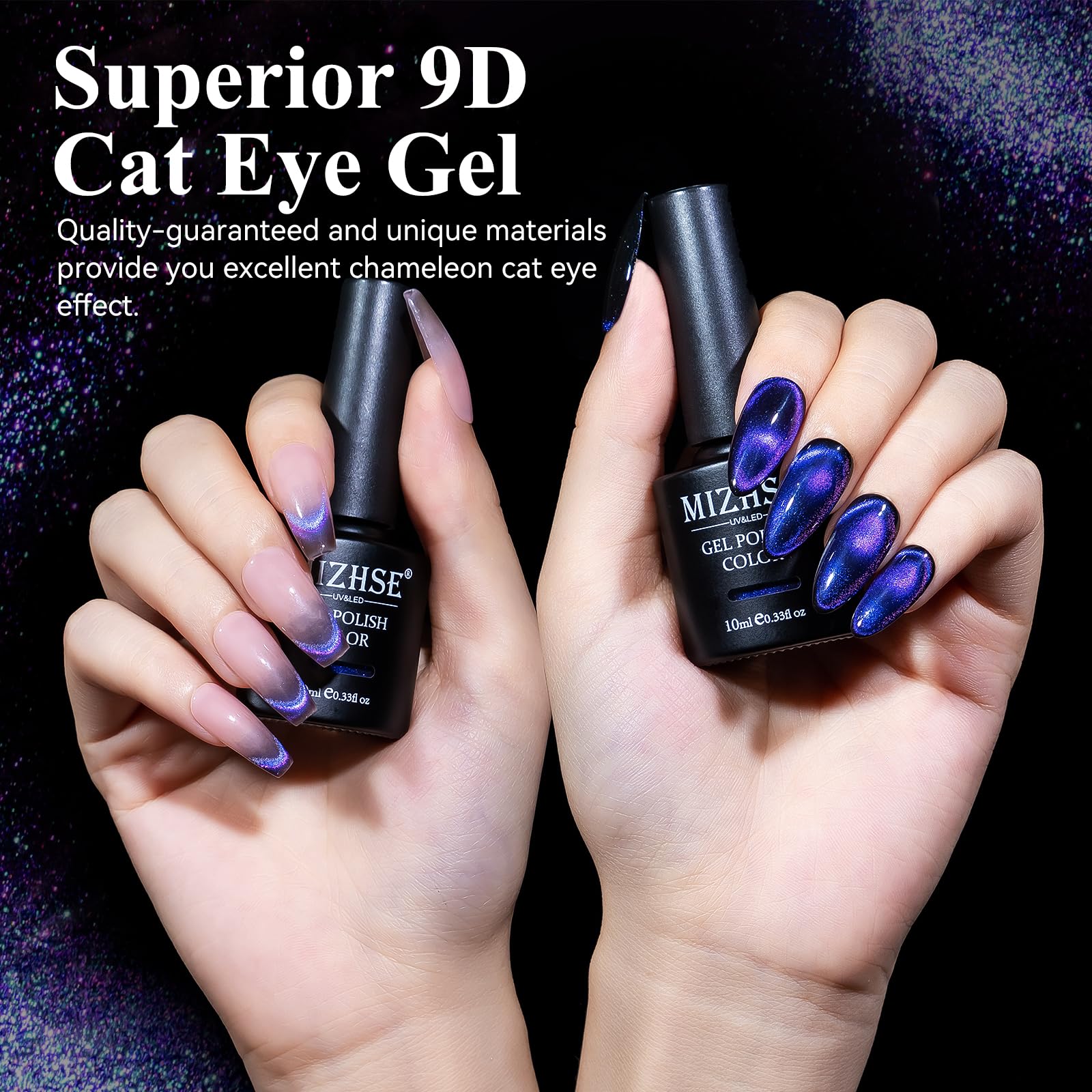 MIZHSE magnet stick enables precise cat eye effects at home
