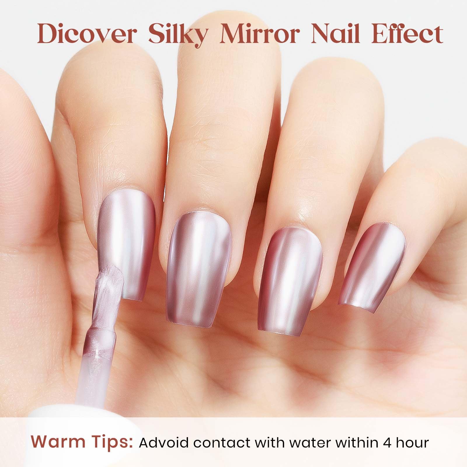 MIZHSE at-home nail art setup ready for DIY manicure session.