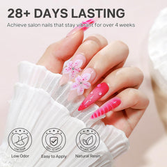 MIZHSE dual-end nail art pen for shaping and detailing