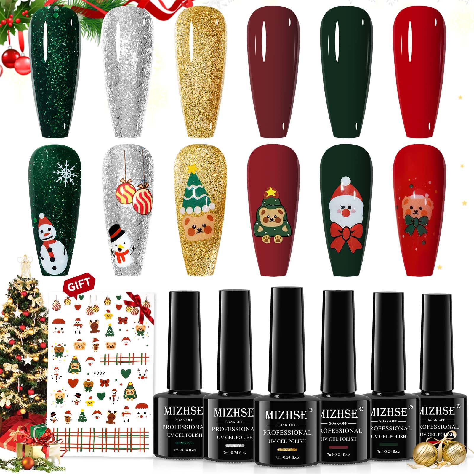 MIZHSE New Year gift-pack gel polish set for creative color