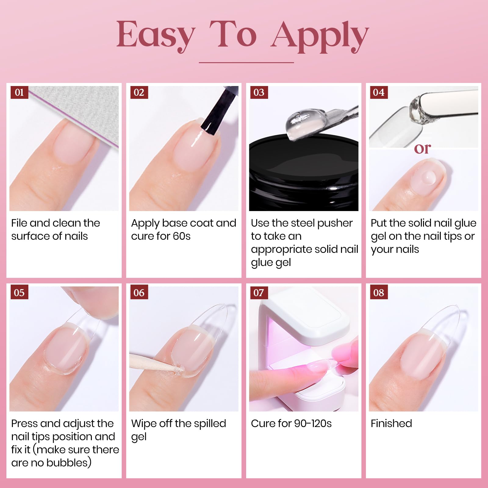 MIZHSE portable lamp in use for fast gel nail cures.