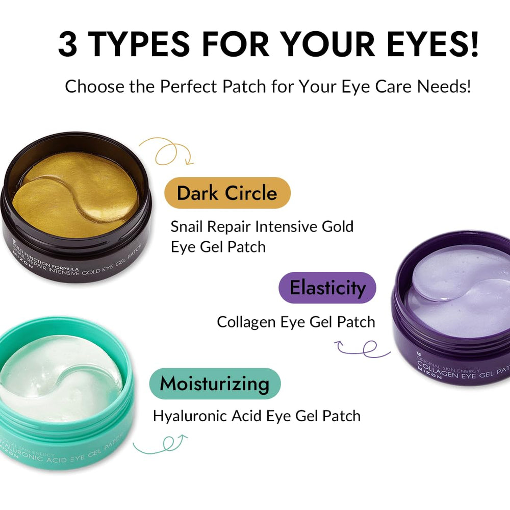 MIZON before-after style image hints at brighter-looking under-eye area