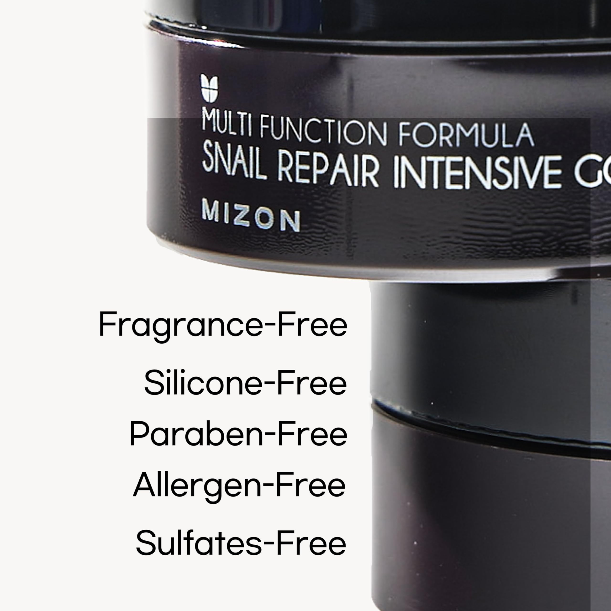MIZON night routine setup featuring under-eye patches for post-day refresh