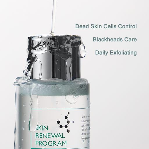 MIZON AHA&BHA Daily Clean Toner bottle cap closeup emphasizes compact packaging.
